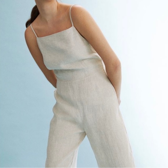 🛑🛑🛑COPY - LINEN JUMPSUIT - Picture 2 of 5